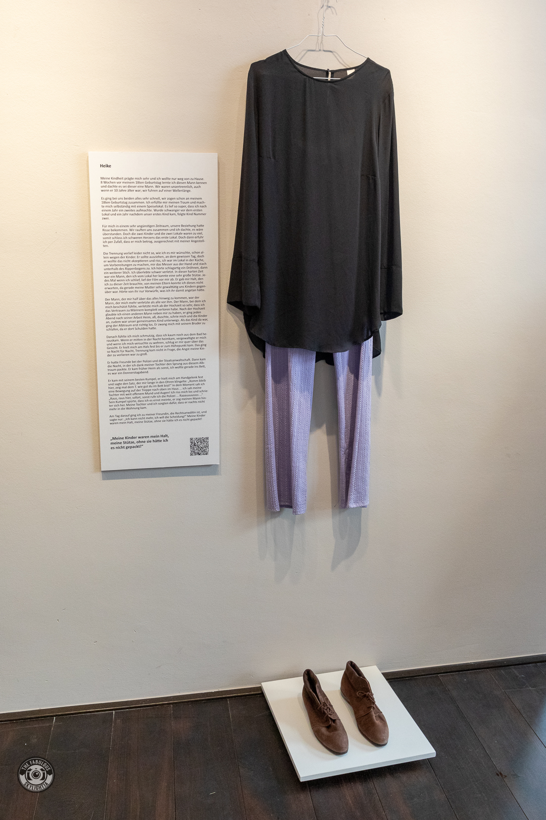 Exhibition Was ich an hatte